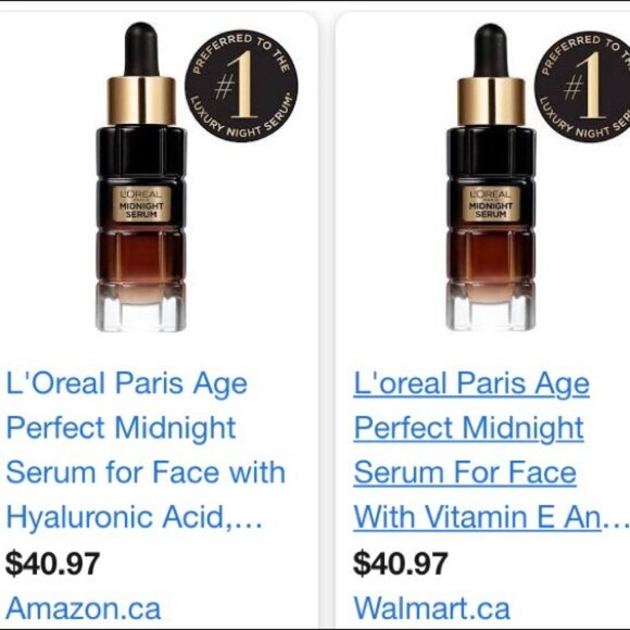 Loreal Paris- NEW Antioxidant Midnight Serum- Age Perfect• Travellers Size 3.8ML - Picture 4 of 7